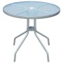 5-teiliges Garten-Ess-Set aus schwarzem Stahl von vidaXL, Gartensets - Ref: Foro24-43317, Preis: 182,26 €, Rabatt: %