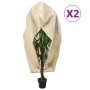 Pflanzenabdeckungen mit Reißverschluss 2 Stück 70 g/m² 2,36 x 2 m von , Gartenzubehör - Ref: Foro24-3203531, Preis: 28,58 €, ...