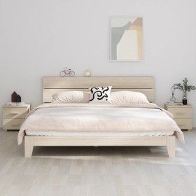 HAMAR Nachttische 2 Einheiten massive Kiefer honigbraun 40x35x44,5 cm von vidaXL, Nachttische - Ref: Foro24-340408, Preis: 80...
