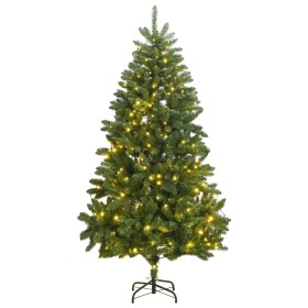 Artificial Christmas tree with hinges 300 LEDs 270 cm by , Christmas trees - Ref: Foro24-3210113, Price: 211,83 €, Discount: %