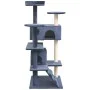 Cat scratching post sisal scratching post 125 cm dark blue by vidaXL, Cat furniture - Ref: Foro24-170479, Price: 89,93 €, Dis...