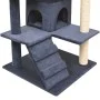 Cat scratching post sisal scratching post 125 cm dark blue by vidaXL, Cat furniture - Ref: Foro24-170479, Price: 89,93 €, Dis...