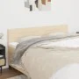 Headboards 2 units of cream-colored fabric 100x5x78/88 cm by , Headboards and footboards - Ref: Foro24-346191, Price: 75,23 €...