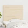 Headboards 2 units of cream-colored fabric 100x5x78/88 cm by , Headboards and footboards - Ref: Foro24-3116467, Price: 75,23 ...