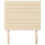 Headboards 2 units of cream-colored fabric 100x5x78/88 cm by , Headboards and footboards - Ref: Foro24-3116467, Price: 75,23 ...