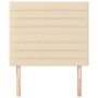 Kopfteile 2 Einheiten aus cremefarbenem Stoff 100x5x78/88 cm von , Kopf- und Fußteile - Ref: Foro24-3116467, Preis: 76,71 €, ...