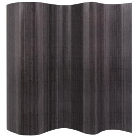 Biombo divisor de bambú gris 250x165 cm de vidaXL, Divisores de ambientes - Ref: Foro24-244611, Precio: 60,19 €, Descuento: %