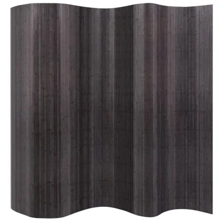 Gray bamboo divider screen 250x165 cm by vidaXL, Room dividers - Ref: Foro24-244611, Price: 59,00 €, Discount: %