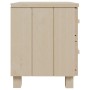 HAMAR bedside tables 2 units solid pine honey brown 40x35x44.5 cm by vidaXL, Nightstands - Ref: Foro24-340408, Price: 81,09 €...