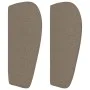 Taupe gray fabric headboard 93x23x78/88 cm by , Headboards and footboards - Ref: Foro24-3117130, Price: 48,24 €, Discount: %