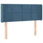 Cabecero de terciopelo azul oscuro 93x16x78/88 cm de , Cabeceros y pies de cama - Ref: Foro24-3118808, Precio: 56,65 €, Descu...