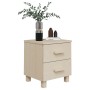 HAMAR bedside tables 2 units solid pine honey brown 40x35x44.5 cm by vidaXL, Nightstands - Ref: Foro24-340408, Price: 81,09 €...
