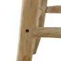 Taburete de cocina de cuero auténtico y madera de teca maciza de vidaXL, Taburetes de cocina - Ref: Foro24-244543, Precio: 14...