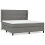 Boxspringbett mit dunkelgrauer Stoffmatratze 180x200 cm von , Betten und Lattenroste - Ref: Foro24-3128062, Preis: 613,52 €, ...