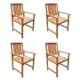 Set de comedor de jardín 5 piezas madera maciza de acacia de vidaXL, Conjuntos de jardín - Ref: Foro24-42622, Precio: 427,31 ...