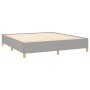 Boxspringbett mit hellgrauer Stoffmatratze 180x200 cm von , Betten und Lattenroste - Ref: Foro24-3128621, Preis: 642,12 €, Ra...