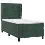 Boxspringbett mit dunkelgrüner Samtmatratze 90x200 cm von , Betten und Lattenroste - Ref: Foro24-3129252, Preis: 371,24 €, Ra...