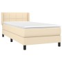 Boxspringbett mit cremefarbener Stoffmatratze 90x200 cm von , Betten und Lattenroste - Ref: Foro24-3129686, Preis: 291,04 €, ...