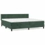 Boxspringbett mit dunkelgrüner Samtmatratze 200x200 cm von , Betten und Lattenroste - Ref: Foro24-3131042, Preis: 612,25 €, R...