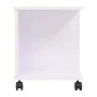 Weißes Regal mit Rädern 50x35x42 cm von vidaXL, Bücherregale und Regale - Ref: Foro24-245724, Preis: 53,87 €, Rabatt: %