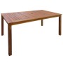 Garten-Essgruppe 7-teilig aus massivem Akazienholz von vidaXL, Gartensets - Ref: Foro24-42611, Preis: 542,00 €, Rabatt: %