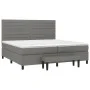 Boxspringbett mit dunkelgrauer Stoffmatratze 200x200 cm von , Betten und Lattenroste - Ref: Foro24-3136702, Preis: 756,92 €, ...