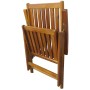 Garten-Essgruppe 7-teilig aus massivem Akazienholz von vidaXL, Gartensets - Ref: Foro24-42611, Preis: 542,00 €, Rabatt: %