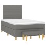 Boxspringbett mit dunkelgrauer Stoffmatratze 120x200 cm von , Betten und Lattenroste - Ref: Foro24-3137222, Preis: 424,99 €, ...