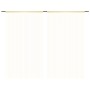 Fransenvorhänge 2 Stück 140x250 cm creme von vidaXL, Vorhänge und Gardinen - Ref: Foro24-132403, Preis: 21,55 €, Rabatt: %