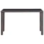 5-teiliges Garten-Essset und braune Kissen aus synthetischem Rattan von vidaXL, Gartensets - Ref: Foro24-42525, Preis: 321,52...