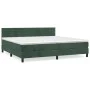 Boxspringbett mit dunkelgrüner Samtmatratze 200x200 cm von , Betten und Lattenroste - Ref: Foro24-3141386, Preis: 601,49 €, R...