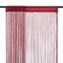 Fransenvorhänge 2 Stück 100x250 cm Burgunderrot von vidaXL, Vorhänge und Gardinen - Ref: Foro24-132408, Preis: 17,94 €, Rabat...
