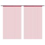 Fringe curtains 2 pieces 100x250 cm burgundy by vidaXL, Curtains and curtains - Ref: Foro24-132408, Price: 18,40 €, Discount: %