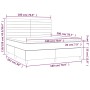 Boxspringbett mit dunkelgrüner Samtmatratze 180x200 cm von , Betten und Lattenroste - Ref: Foro24-3143100, Preis: 653,96 €, R...
