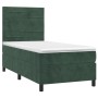 Boxspringbett mit dunkelgrüner Samtmatratze 90x190 cm von , Betten und Lattenroste - Ref: Foro24-3143058, Preis: 316,44 €, Ra...
