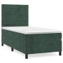 Boxspringbett mit dunkelgrüner Samtmatratze 100x200 cm von , Betten und Lattenroste - Ref: Foro24-3143070, Preis: 355,70 €, R...