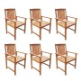 Set de comedor de jardín 7 piezas madera maciza de acacia de vidaXL, Conjuntos de jardín - Ref: Foro24-42623, Precio: 593,11 €
