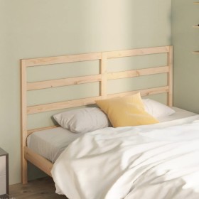 Bettkopfteil aus massivem Kiefernholz, 141 x 4 x 100 cm von , Kopf- und Fußteile - Ref: Foro24-817635, Preis: 42,18 €, Rabatt: %