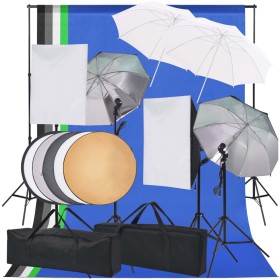 Fotostudio-Beleuchtungsset von vidaXL, Blitze und Studiobeleuchtung - Ref: Foro24-190208, Preis: 237,41 €, Rabatt: %