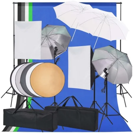 Photography Studio Lighting Kit by vidaXL, Flashes and studio lighting - Ref: Foro24-190208, Price: 231,72 €, Discount: %