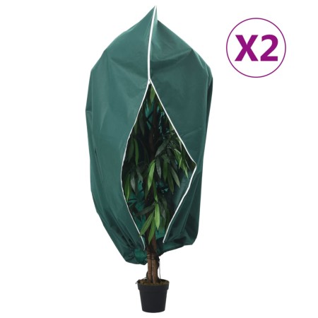 Pflanzenschutzhüllen mit Reißverschluss 2 Stück 70 g/m² 3,93x3 m von , Gartenzubehör - Ref: Foro24-3203543, Preis: 70,05 €, R...
