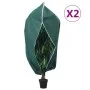 Cubiertas para plantas con cremallera 2 uds 70 g/m² 3,93x3 m de , Accesorios de jardinería - Ref: Foro24-3203543, Precio: 68,...