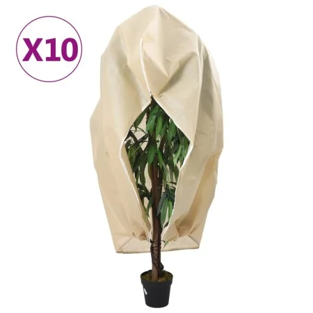 Cubiertas para plantas con cremallera 10 uds 70 g/m² 3,93x3 m de , Accesorios de jardinería - Ref: Foro24-3203581, Precio: 25...