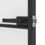 Innentür, dünn, schwarz, Glas und Aluminium, 76x201,5 cm. von , Türen für zu Hause - Ref: Foro24-155117, Preis: 216,54 €, Rab...