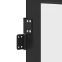 Innentür, dünn, schwarz, Glas und Aluminium, 76x201,5 cm. von , Türen für zu Hause - Ref: Foro24-155117, Preis: 216,54 €, Rab...