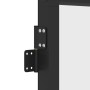 Innentür, dünn, schwarz, Glas und Aluminium, 76x201,5 cm. von , Türen für zu Hause - Ref: Foro24-155117, Preis: 219,11 €, Rab...