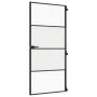 Innentür, dünn, schwarz, Glas und Aluminium, 93x201,5 cm. von , Türen für zu Hause - Ref: Foro24-155120, Preis: 197,40 €, Rab...