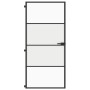 Innentür, dünn, schwarz, Glas und Aluminium, 93x201,5 cm. von , Türen für zu Hause - Ref: Foro24-155120, Preis: 200,65 €, Rab...