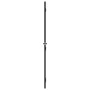 Puerta interior delgada negra vidrio y aluminio 93x201,5 cm de , Puertas para el hogar - Ref: Foro24-155120, Precio: 200,65 €...