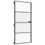 Innentür, dünn, schwarz, Glas und Aluminium, 93x201,5 cm. von , Türen für zu Hause - Ref: Foro24-155120, Preis: 197,40 €, Rab...